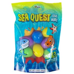 Sea Quest Smarties Filled Egg Hunt Bag (EACH)