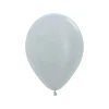 Silver Latex Balloons 5" (100 PACK)