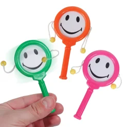 Smile Face Drum Assortment 4" (DZ)