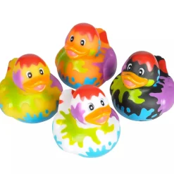 Splatter Rubber Ducky Assortment 2" (DZ)