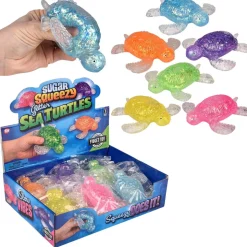 Squeezy Sugar Sea Turtle Assortment 4" (DZ)