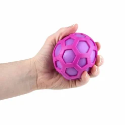 Squish And Stretch Honeycomb Ball Assorted 3