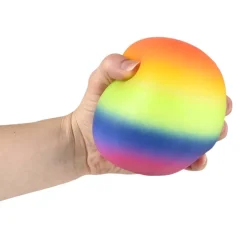 Squish Stretch Rainbow Yummy Ball 4" (EACH)