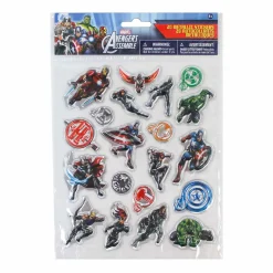 Stickers - Licensed Metallic Puffy Assorted (EACH)