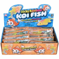 Sticky Rainbow Koi Fish 4.5