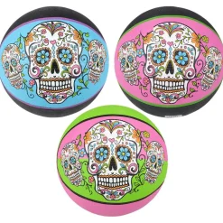 Sugar Skull Basketball Assorted 9.5" (EACH)