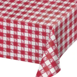 Table Cover - Red Gingham 54" x 108" (EACH)