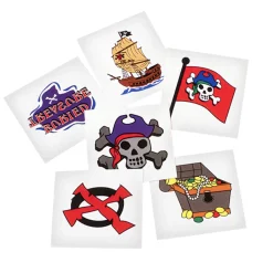 Tattoos - Pirate Assortment 1.5" (144 PACK)