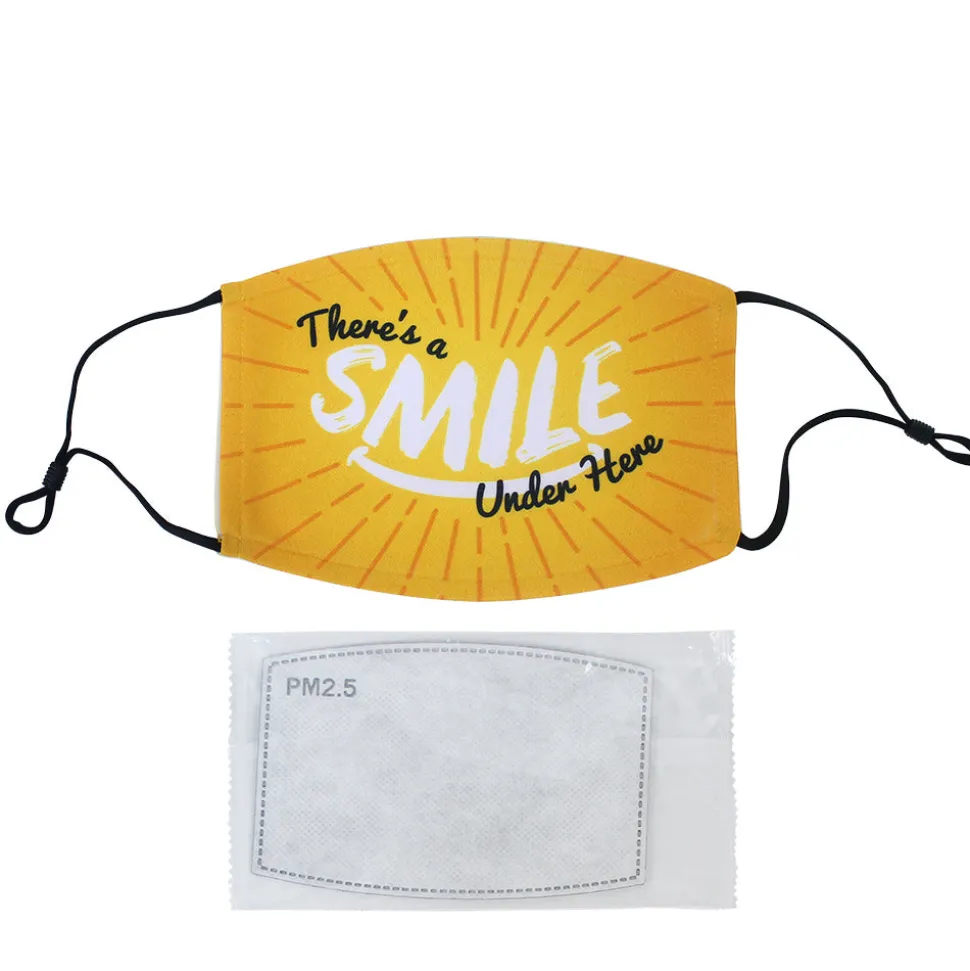 There's A Smile Under Here Face Mask & Filter Set (EACH)