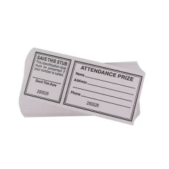 Tickets - Attendance Prize (1000 PACK)