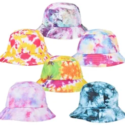 Tie Dye Print Bucket Hat Assorted (EACH)