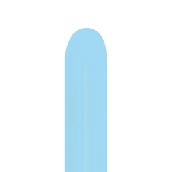 260 Twisting Balloons Pastel Blue 60" (50 PACK)