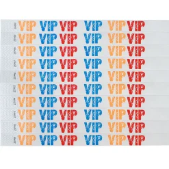 Tyvek Paper Wristbands - VIP 3/4" (500 PACK)