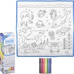 Washable Aquatic Doodle Mat 19.5" (EACH)